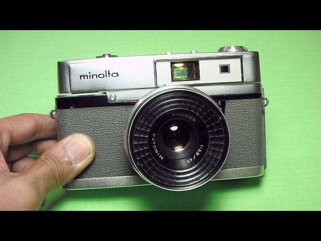 ミノルタ ユニオマットⅢの使い方 How to use Uniomat3 1960s japan