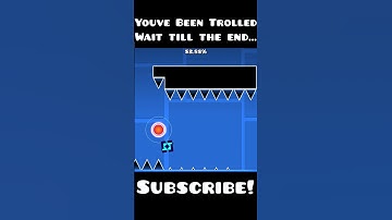 Geometry Dash Epic Troll Level! 😱😱🤯🤯#shorts #geometrydash #insane #troll