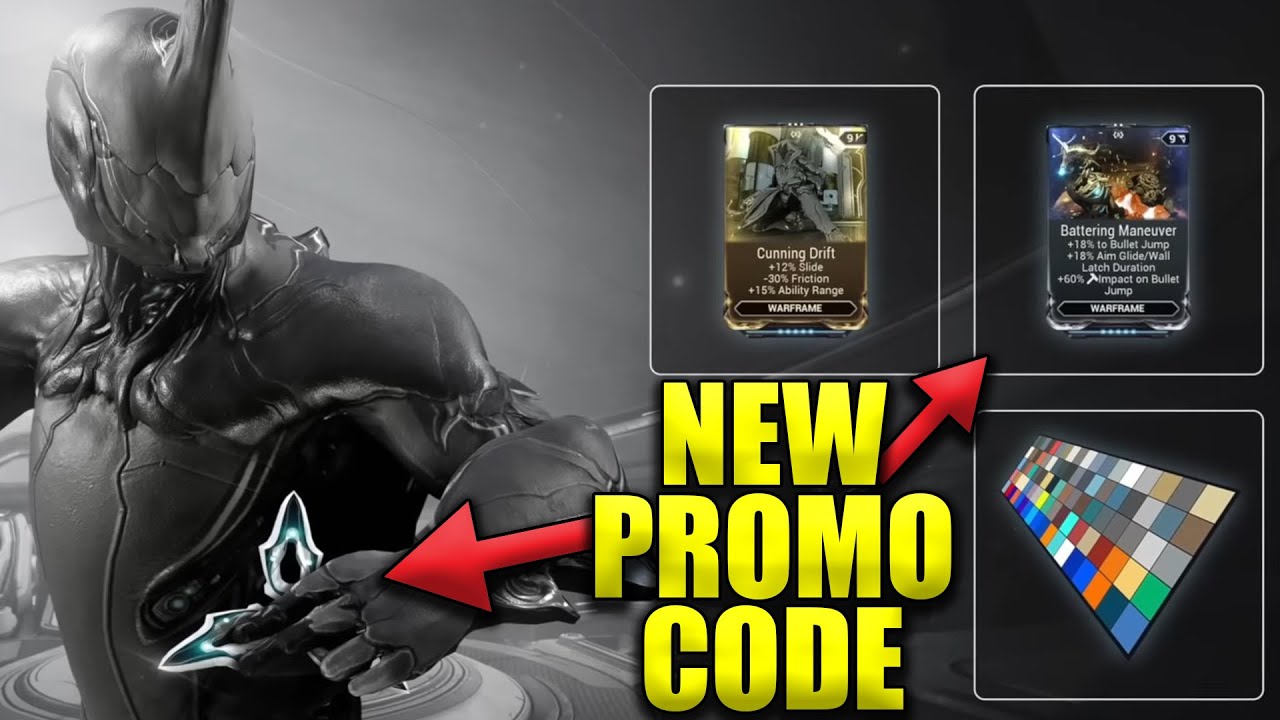 Promo Codes, WARFRAME Wiki