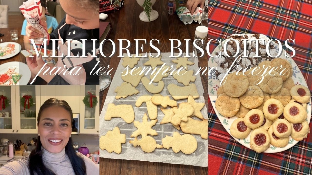 BISCOITOS PARA TER SEMPRE NO FREEZER | A SOBREMESA PERFEITA