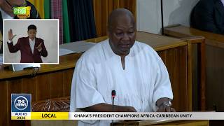 News Bite: Ghana's President Champions Africa Caribbean Unity