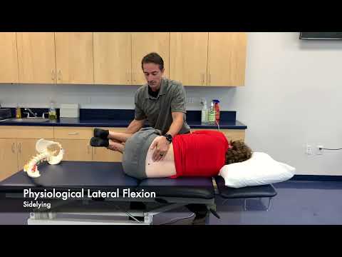 MSK2 Passive Physiological Intervertebral Lateral Flexion Sidelying