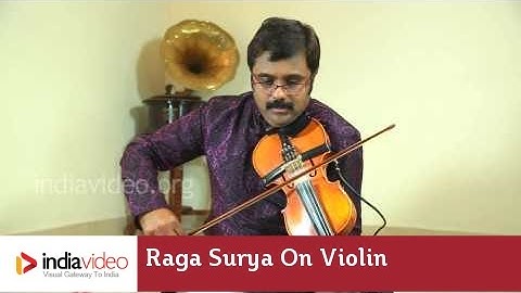 Raga Series - Raga Khamas on Violin by Jayadevan | India Video