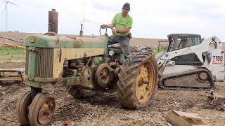 FINDING MY DAD'S CHILDHOOD TRACTOR (Incredible Hoarder Barn Find)