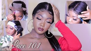 VERY DETAILED | HOW TO PERFECTLY MELT YOUR LACE FRONTALS (Step by Step) FT ALIPEARL 370 LACE WIG