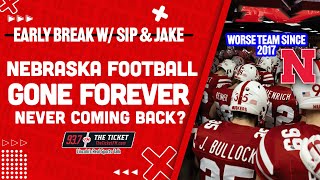 Nebraska Football Is GONE | Steve Sipple Talks Nebraska's Downfall | 93.7 The Ticket