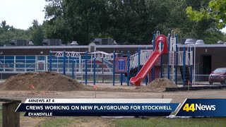 Stockwell Elementary School getting new playground