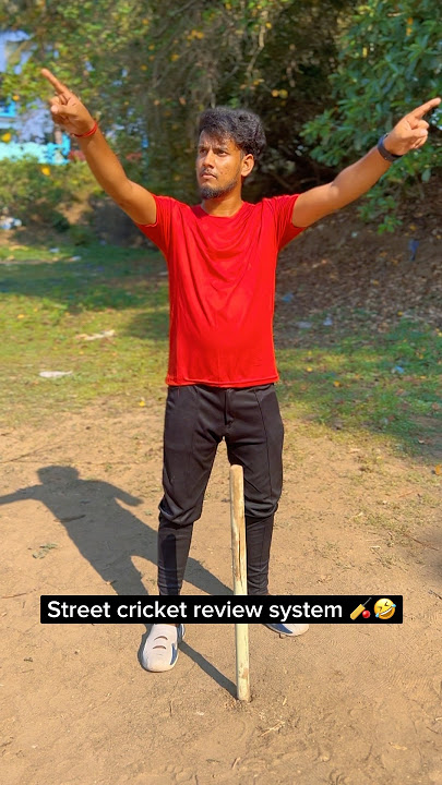 🤣Village DRS🏏😆 #cricket #comedy #fun #shorts