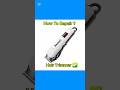 Hair Trimmer Repair⚡ |2025|How to Hair Cutting Machine Repair?#shorts #repair #haircut #machine