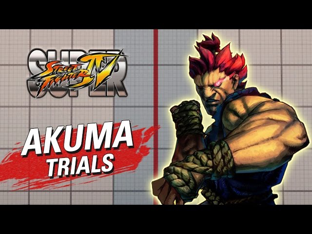 Super Street Fighter IV - Akuma Trial Video by 0xkenzo and MoDInside.