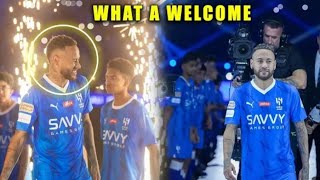 Neymar's FULL EPIC Al-Hilal unveiling ceremony