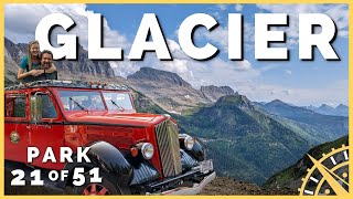 Glacier National Park: GoingtotheSun Road in an Iconic Red Bus! | 51 Parks with the Newstates