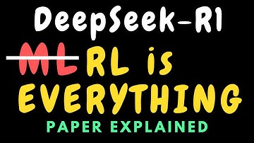 DeepSeek R1 Incentivizing Reasoning Capability in LLMs via Reinforcement Learning (paper explained)