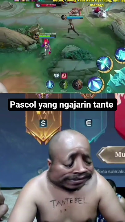Tante, pascol ngajarin #mobilelegends #mlbb #mlbbshorts #miyapascol #pascolshort #lucu #ngakak