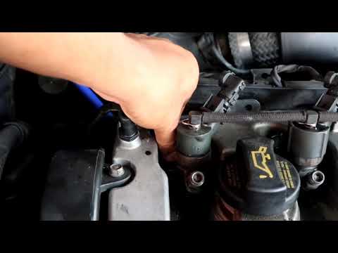 How to change diesel injector hyundai santa fe 2009