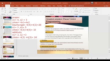 OR1_LP Grafik maksimasi #operasionalriset #industrialengineering