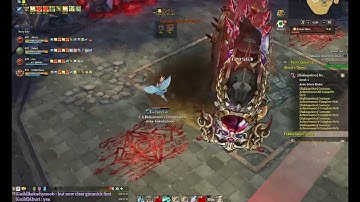 Tree Of Savior Goddess Golem delmore hard raid 45 hp left