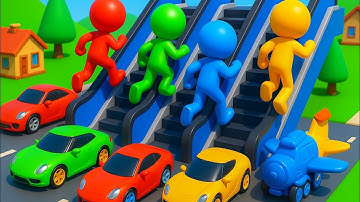 Shape Shifting 🚗🚲🚁 All Levels Gameplay Walkthrough Android,iOS Max Level 48