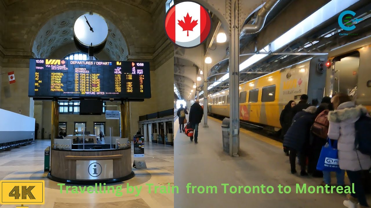 round trip train toronto to montreal