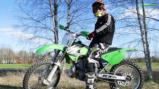 Bros Kawasaki Kx250 2-Stroke First Spring Jumps 2024 Raw