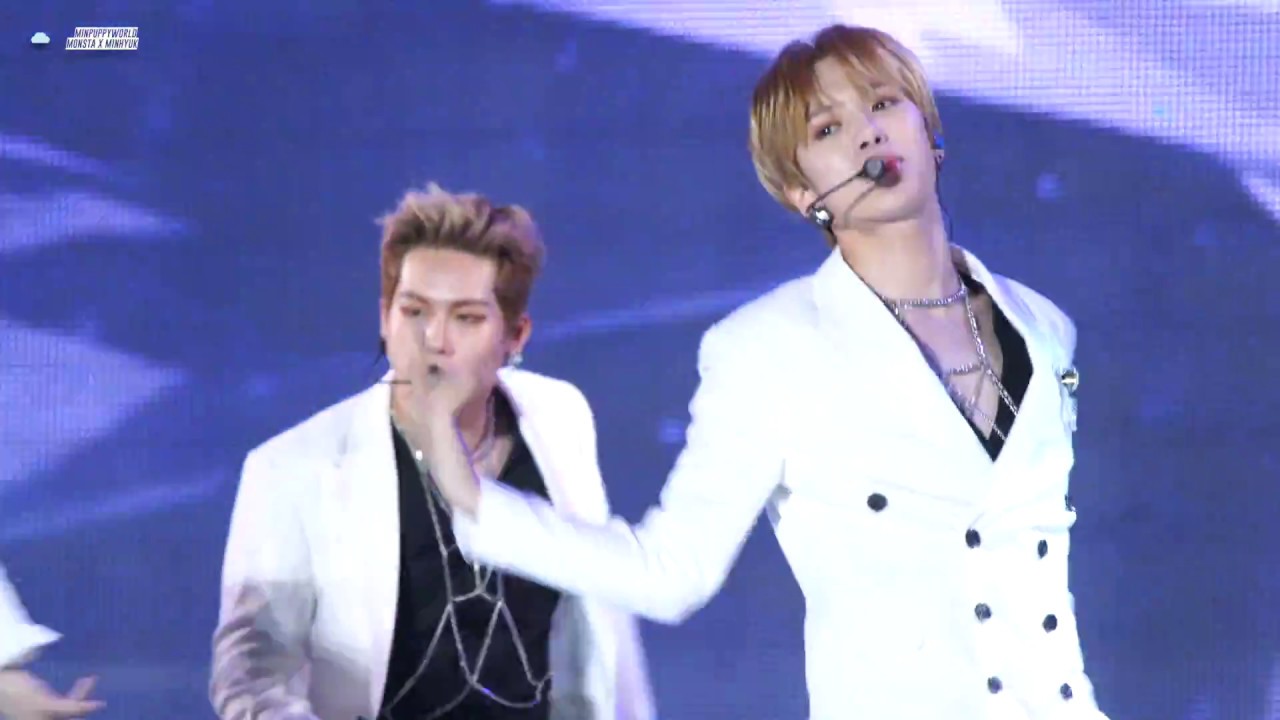 180404 울산 쇼챔피언 MONSTA X MINHYUK FANCAM 몬스타엑스 민혁 직캠 - 미쳤으니까 + 젤러시 Crazy in Love + JEALOUSY