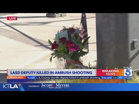 L.A. County sheriff’s deputy killed in ambush shooting