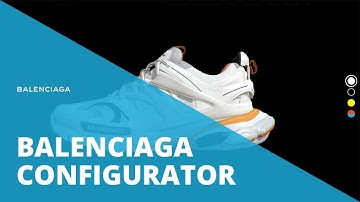3D Configurator for Balenciaga | DEMO | Sketchfab