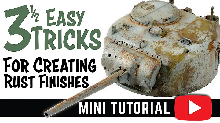 3 (and a half) EASY TRICKS for Creating Realistic Rust Effects