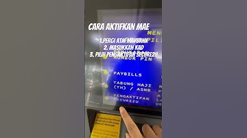 CARA AKTIFKAN SECURE2U MAYBANK