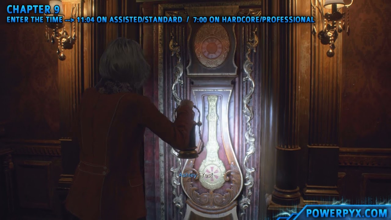 Resident Evil 4 Remake - Ashley Moon Light Puzzle Solution - Mausoleum  Chapter 9 