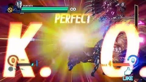 Iron man + Ryu - Perfect Doubled ...... Marvel Vs Capcom INFINITE  ...... Arcade mode game play