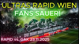 Ultras Rapid Wien Rapid Vs. Gak 23.11.20.2025