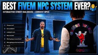 Best FiveM NPC System Ever? 🤷‍♂️ Interactive Street Dialogues + Ambient NPCs