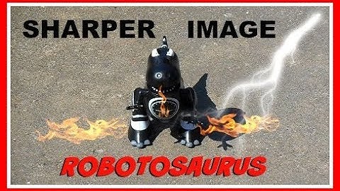 Shaper Image Robotosaurus RC Remote Control T Rex Dinosaur