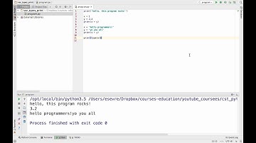 04 - Python Variables, Types, and Print