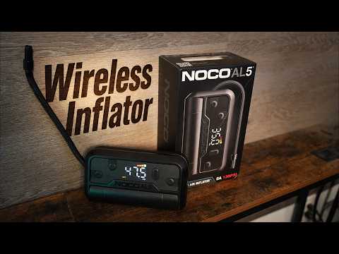 NOCO AL5 Portable Air Compressor - Unboxing & Test
