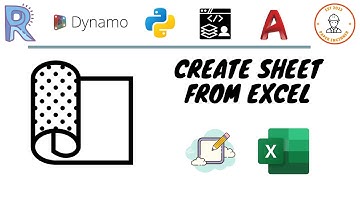 Tạo sheet tự động bằng Dyanmo (excel) | Create sheet automatically by Dynamo (excel) | PaperEngineer