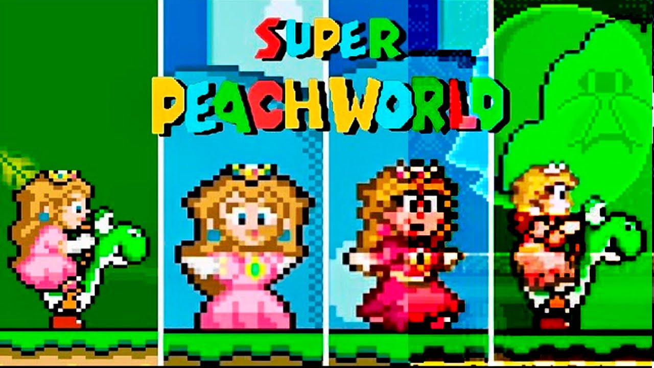 Super Mario World, mas o mod mudará quando o castelo ruir. [Parte 20 - Peach]