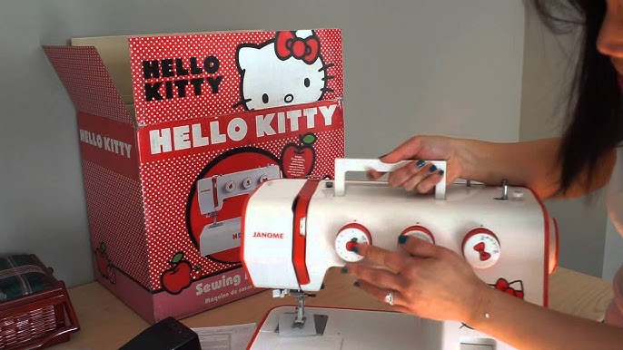  Janome 11706 3/4 Size Hello Kitty Sewing Machine