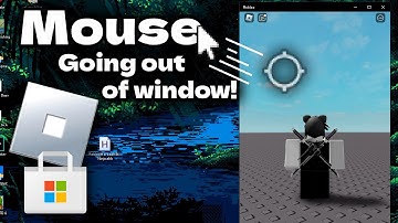 How to fix Roblox Microsoft Store Mouse going out of Window!