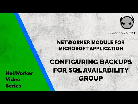 NMM SQL - SQL Availability Group(AG) Backup configuration