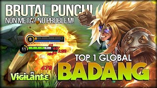 Brutal Punch! Who Cares About Meta Hero? Vɨɢɨʟǟnȶɛ Top 1 Global Badang - Mobile Legends: Bang Bang