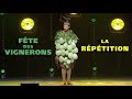 La rptition de la fte des vignerons