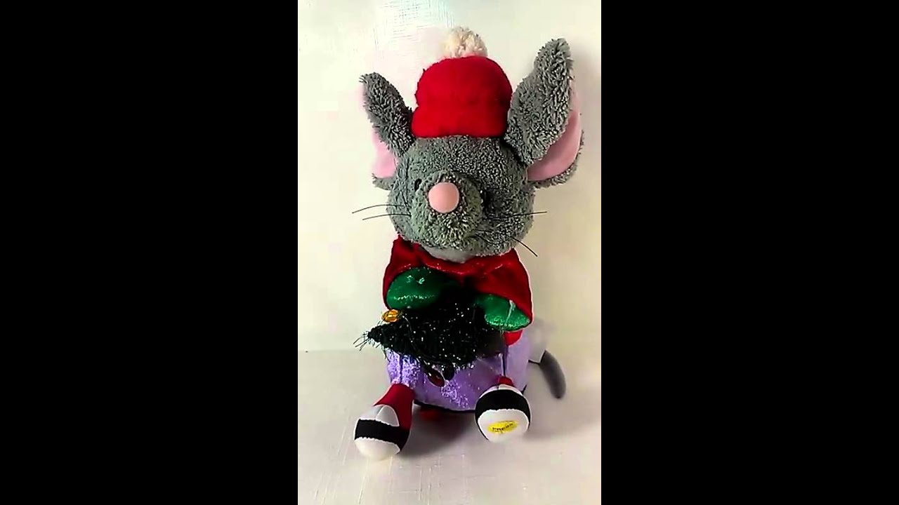 Gemmy Rapping Mouse Gemmy Singing Mouse Toy - YouTube