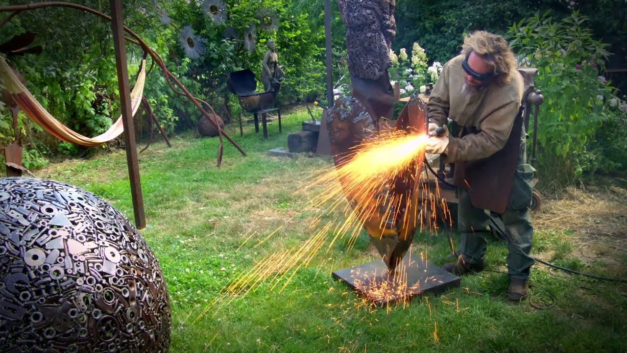 Reportage Jean No - My Lorraine - Symposium de la sculpture avec Gé Péllini, Dom et Céline Laurent