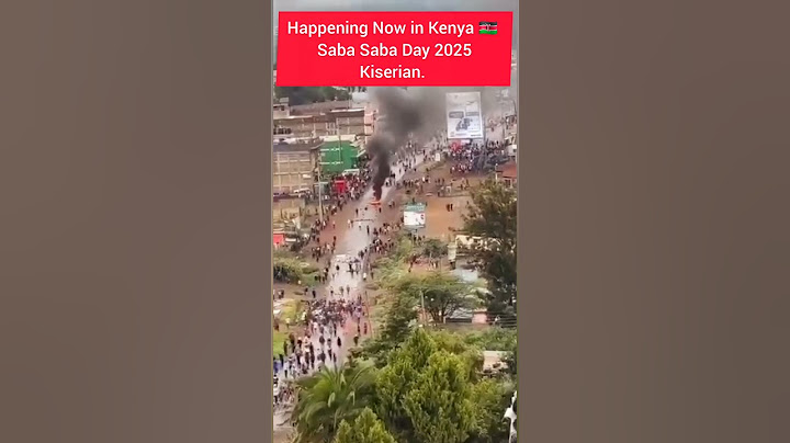 Happening Now in Kenya Saba Saba Day 2025 Kiserian. 🇰🇪  #shorts #maandamano #protest