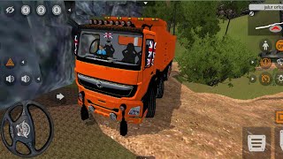 Heavy Truck driving l bus simulator indonesia game play screenshot 2