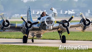 Oshkosh Departures (Bally's Bomber!) - Sunday Part 1 - EAA AirVenture Oshkosh 2021