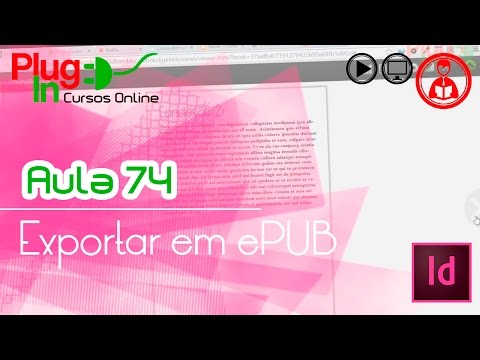 InDesign CC | Aula 74 – Exportar em ePUB