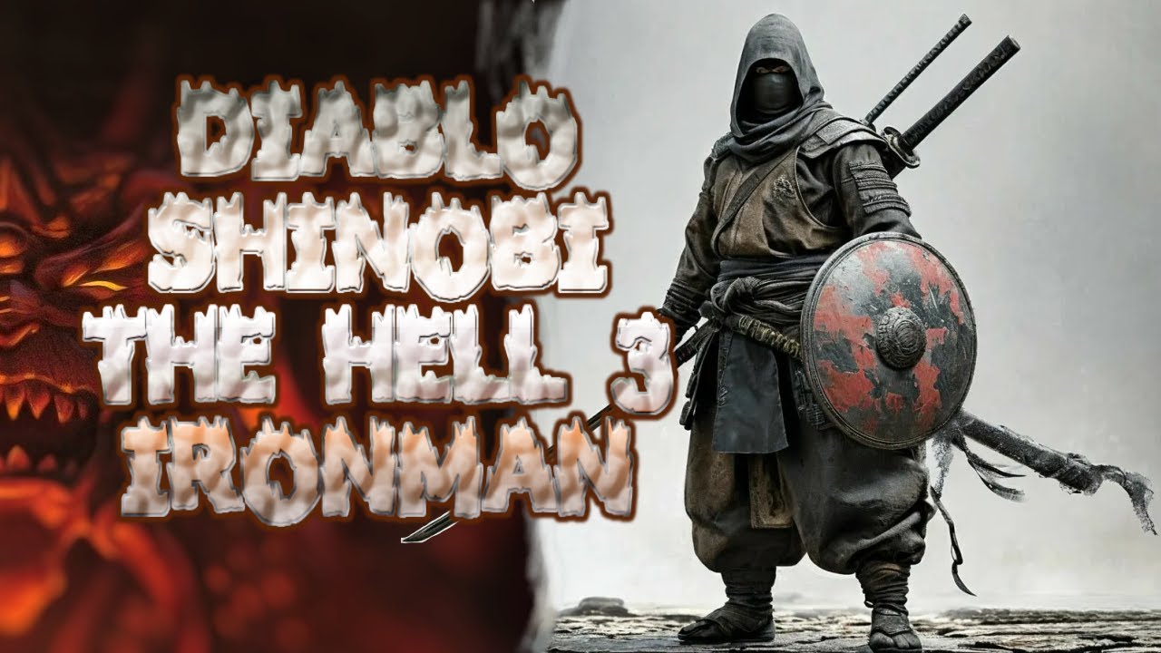 Шиноби [хардкор айронмэн] ☩ Diablo The Hell 3 [mod 1.251] ☩ IRONMAN